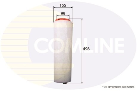 Фільтр повітряний COMLINE EAF079