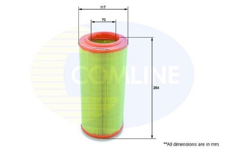 Фільтр повітряний COMLINE EAF328