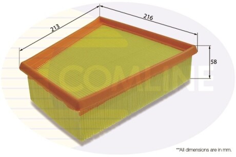 Фільтр повітряний COMLINE EAF406