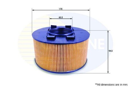 Фільтр повітряний COMLINE EAF510