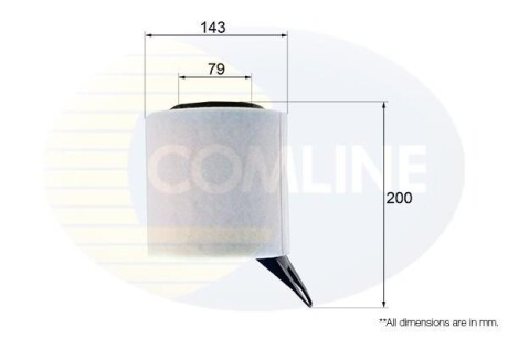 Фільтр повітряний COMLINE EAF583