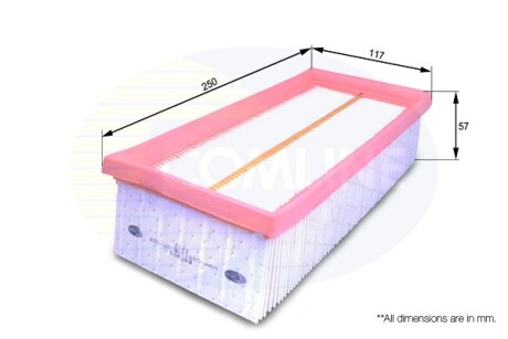 Фільтр повітряний COMLINE EAF591