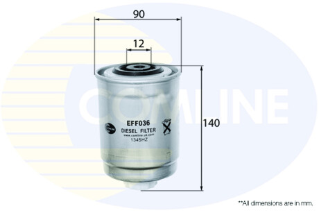 Фільтр палива COMLINE EFF036