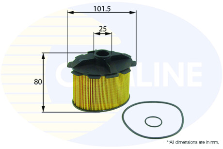 Фільтр палива COMLINE EFF071