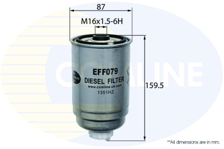 Фільтр палива COMLINE EFF079