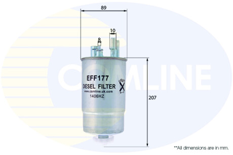 Фільтр палива COMLINE EFF177