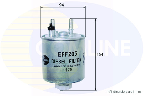 Фільтр палива COMLINE EFF205