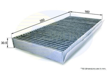 Фільтр повітря (салону) COMLINE EKF113A