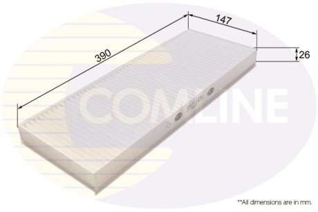 Фільтр повітря (салону) COMLINE EKF125