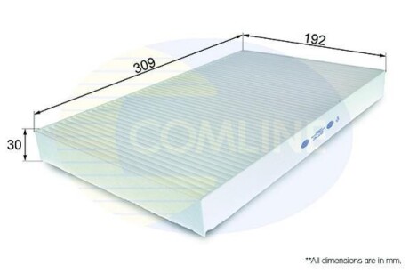 Фільтр повітря (салону) COMLINE EKF241