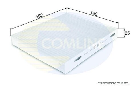 Фільтр повітря (салону) COMLINE EKF307