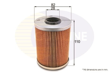 Фільтр масла COMLINE EOF014 (фото 1)