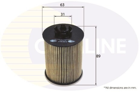 Фільтр масла COMLINE EOF032