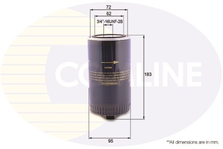 Фільтр масла COMLINE EOF054