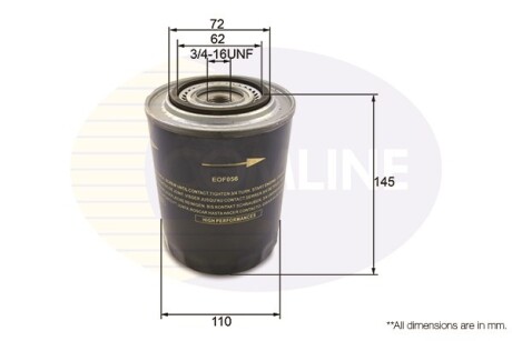 Фільтр масла COMLINE EOF056