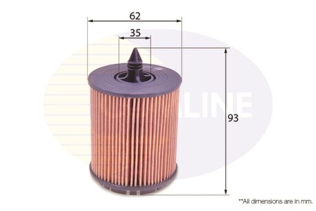 Фільтр масла COMLINE EOF086