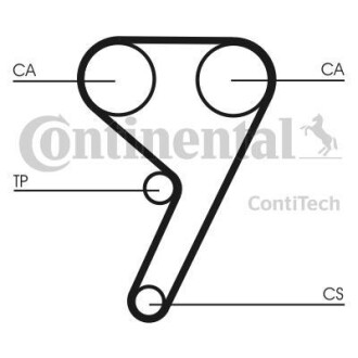 Ремінь ГРМ Contitech CT587