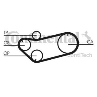 Ремінь ГРМ Contitech CT659