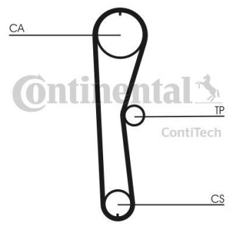 Ремінь ГРМ Contitech CT824