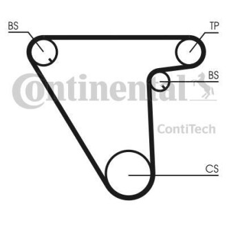 Ремінь ГРМ Contitech CT833