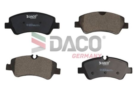 Колодки гальмівні дискові зад. DACO Germany 321004