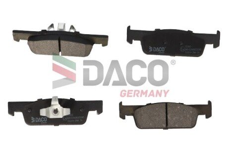 Колодки гальмівні (передні) Dacia Logan 12-/Renault Clio IV/Sandero/Twingo 13-/Smart Fortwo 14- DACO Germany 323032