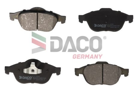 Колодки гальмівні дискові пер. DACO Germany 323035