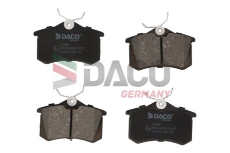 Колодки тормозные DACO Germany 329986