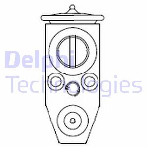 Стопорний клапан B-MAX, 12- Delphi CB1016V