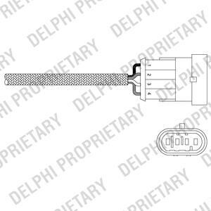 Лямбда-зонд Delphi ES2034412B1 (фото 1)