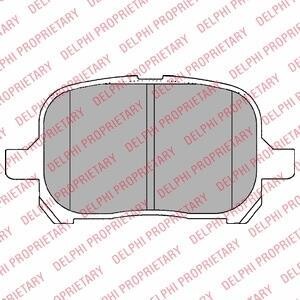 Гальмівні(тормозні) колодки Delphi LP1144