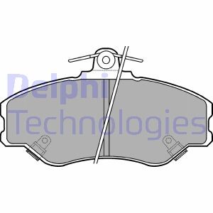 Гальмівні колодки, дискові Delphi LP1599