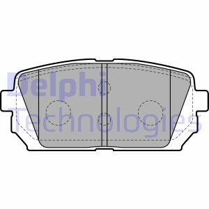 Гальмівні колодки, дискові Delphi LP2051