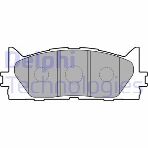 Комплект гальмівних колодок Delphi LP2169