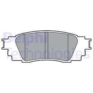Гальмівні колодки C-HR (_X1_), 10.16- Delphi LP3379
