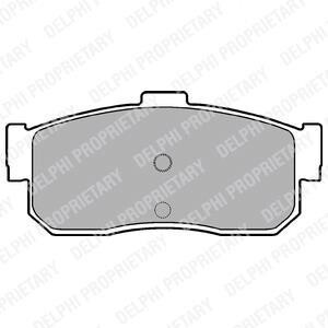 Гальмівні(тормозні) колодки Delphi LP971