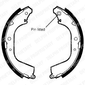 Барабанні(тормозні) колодки Delphi LS1406