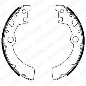 Барабанні(тормозні) колодки Delphi LS1846