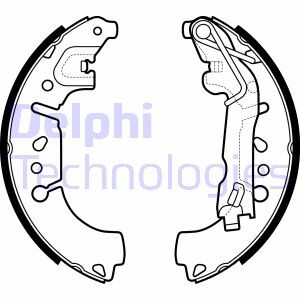 Гальмівні колодки, барабанні Delphi LS2135