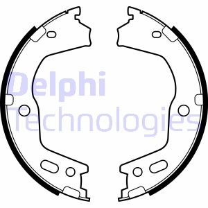 Гальмівні колодки, барабанні Delphi LS2154