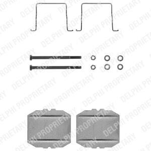 Ремнабір гальмівних колодок Delphi LX0122