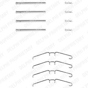 Ремкомплект гальмівних колодок Delphi LX0157