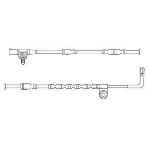 Контрольный контакт, контроль слоя тормозных колодок Delphi LZ0193