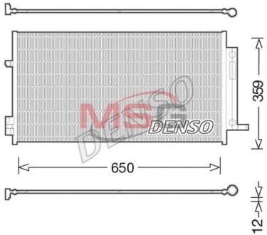 Конденсатор DENSO DCN06016 (фото 1)