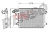 Радіатор кондиціонераVW CADDY III (2KB, 2KJ, 2CB, 2CJ) 04-15,CADDY III (2KA, 2KH, 2CA, 2CH) 04-15,TOURAN (1T3) 10-15 DENSO DCN32030 (фото 1)