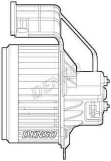 Вентилятор салона R KANGOO 08- DENSO DEA23020