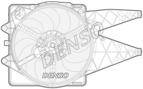 Вентилятор радіатора DENSO DER09092