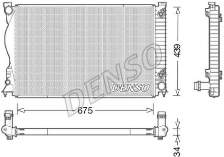 Теплообмінник DENSO DRM02028