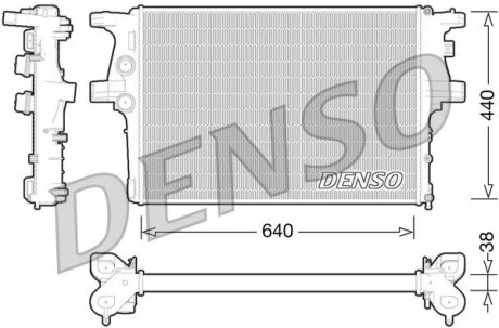 Радіатор DENSO DRM12008