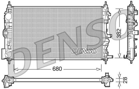 Радіатор DENSO DRM15005